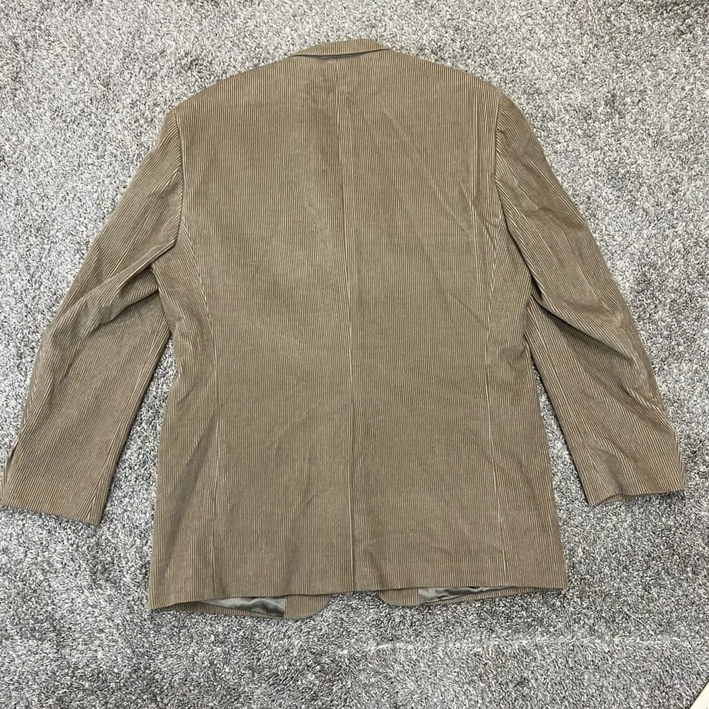 Lauren Ralph Lauren jacket mens 44L tan khaki corduroy sports coat blazer‎